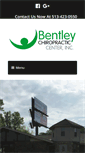 Mobile Screenshot of bentleychiropractic.com